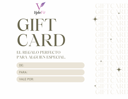 Tarjeta de regalo de VybeFit (Digital)