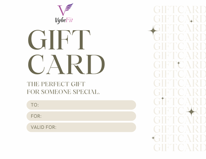 Tarjeta de regalo de VybeFit (Digital)